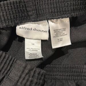 Alfred Dunner Charcoal Trousers